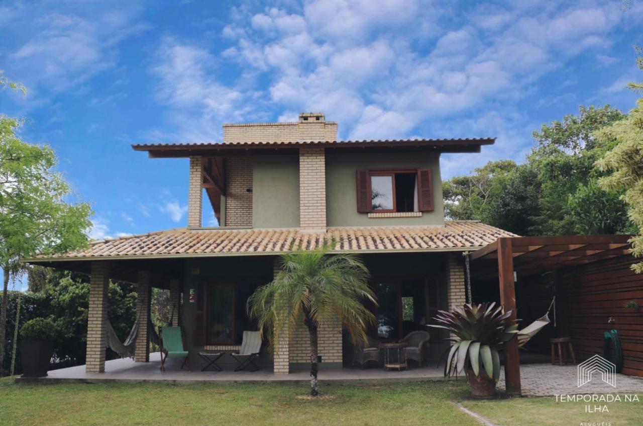 Casa De Praia No Rosa - Vista Para Lagoa De Ibiraquera Imbituba  Exterior foto
