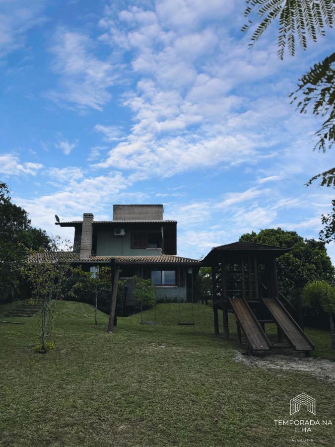 Casa De Praia No Rosa - Vista Para Lagoa De Ibiraquera Imbituba  Exterior foto